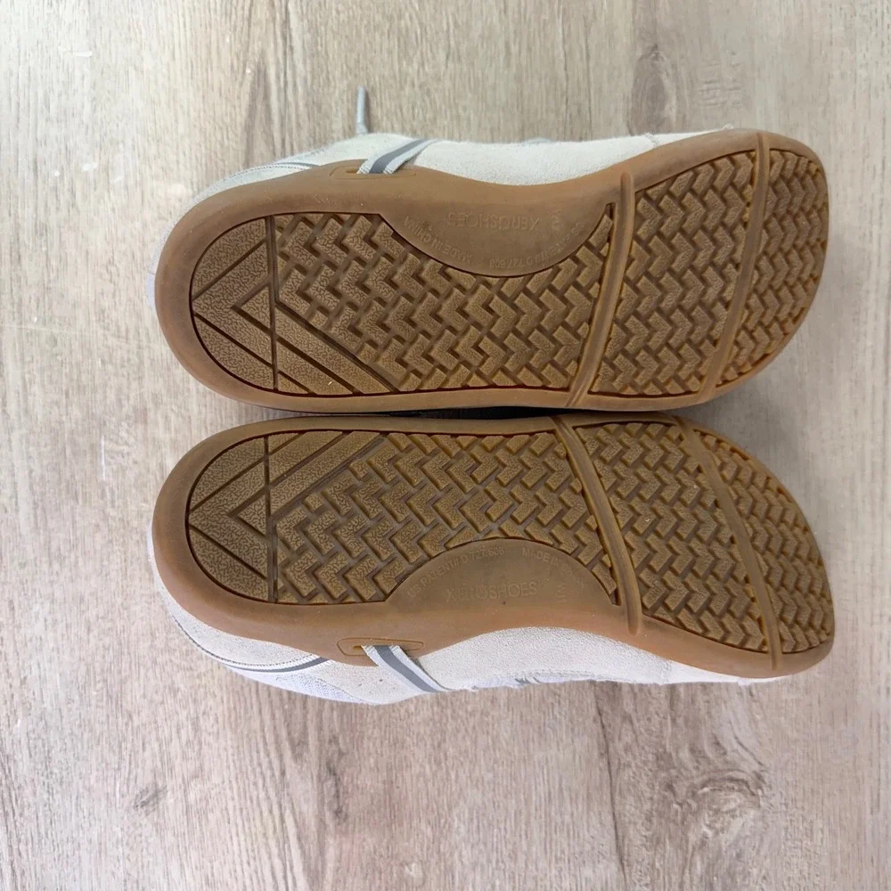 Xero Prio Suede Sneakers Barefoot Minimalist Gray Womens 11